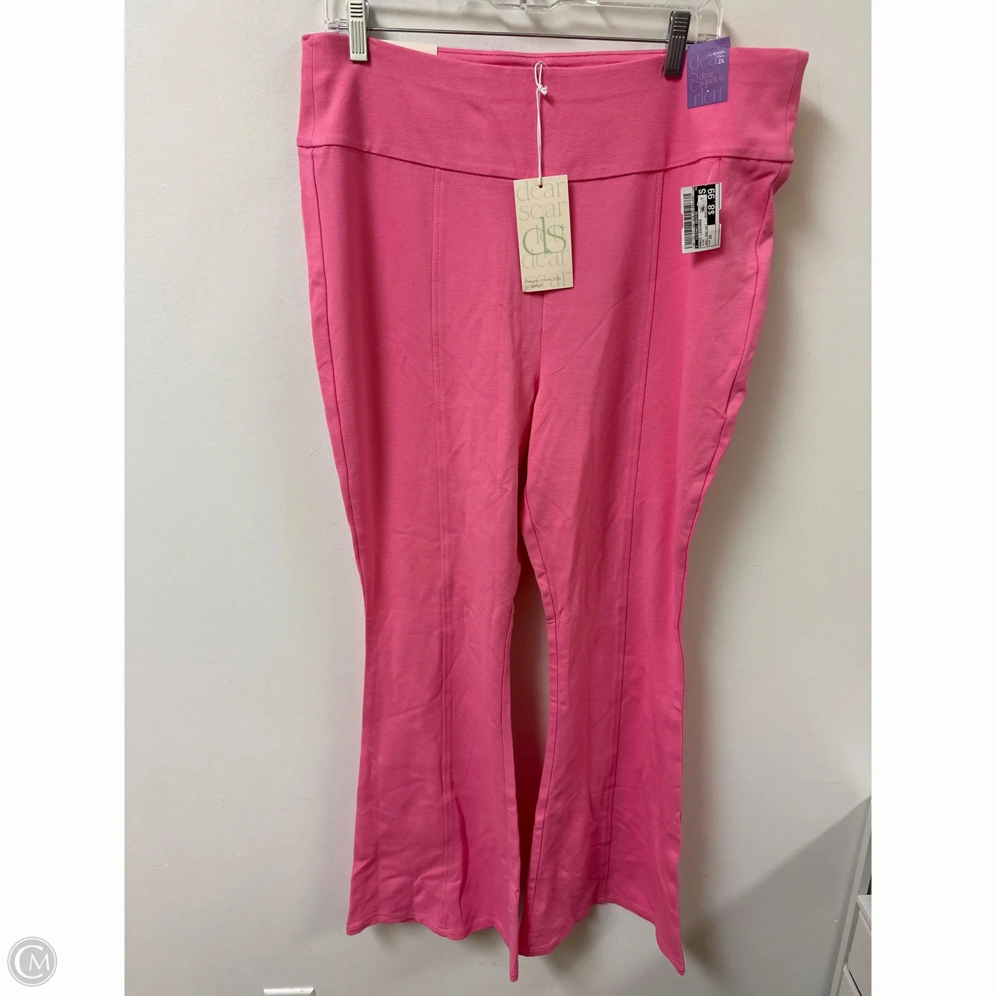 Pants Leggings By Clothes Mentor In Pink, Size: 2x Modern Comfort