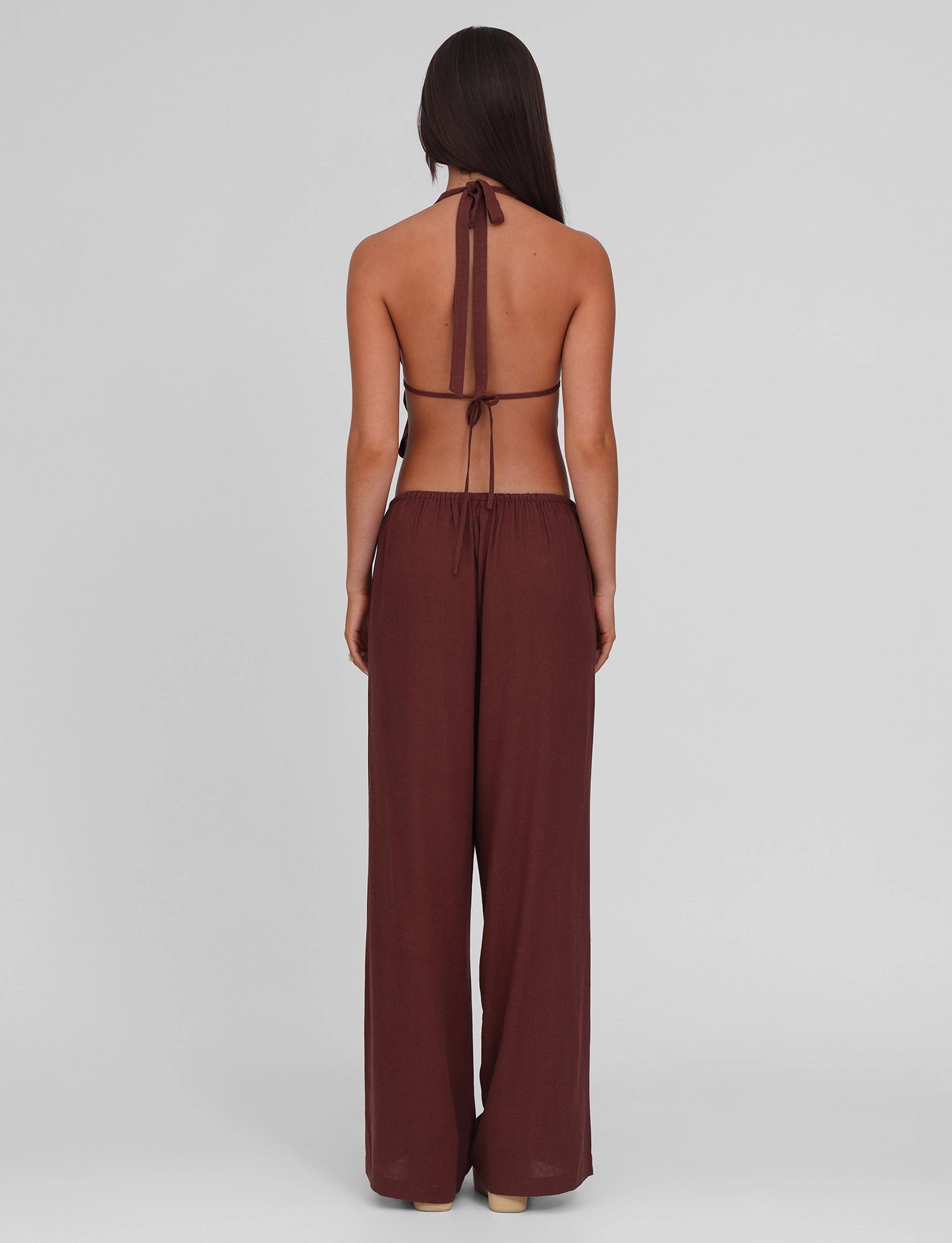 LAINEY PANT - CHOCOLATE Loose Flow