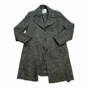 Coat Peacoat By Larry Levine In Multi, Size:14 Water Resistant Design