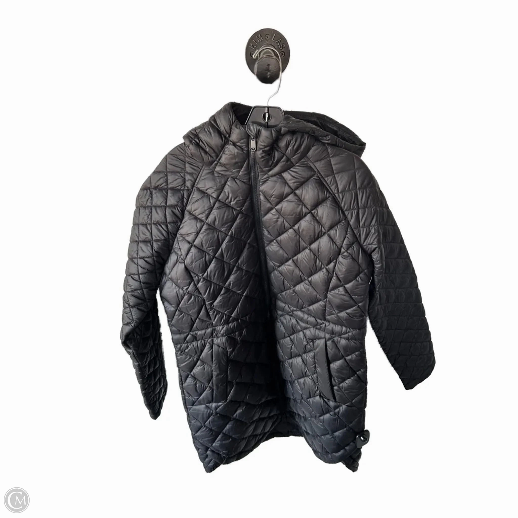 Coat Puffer & Quilted By Athleta In Black, Size: M Moisture Control Fibers Heat Retention Layer