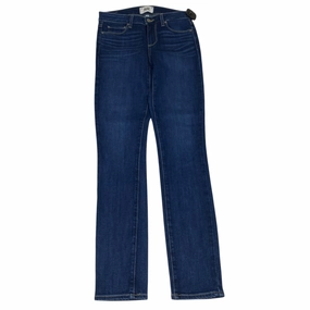 Fashion Lover Minimalist Lifestyle Outfit Jeans Designer By Paige In Blue Denim, Size:2