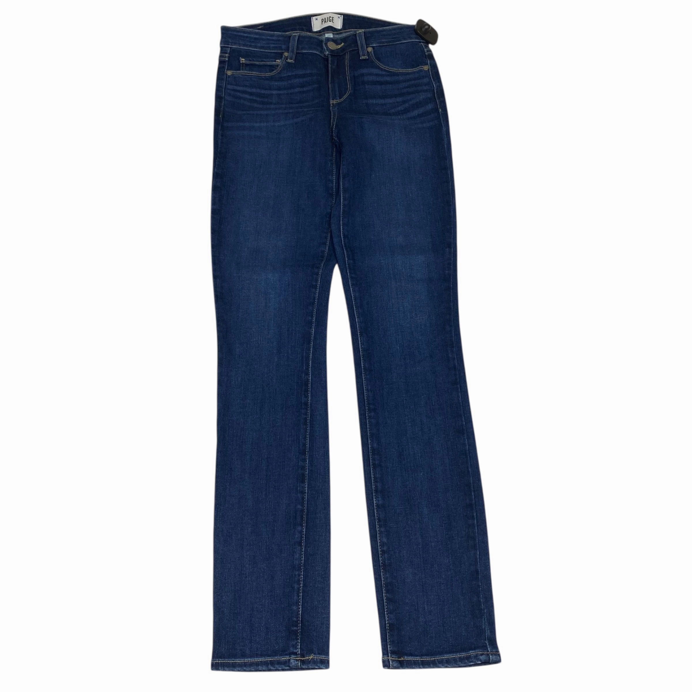 Fashion Lover Minimalist Lifestyle Outfit Jeans Designer By Paige In Blue Denim, Size:2