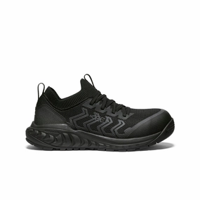 Women's Arvada Shift Work Sneaker (Carbon Toe)  |  Black/Magnet Youth Vibe