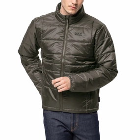 Moisture Wicking Inner Layer Easy Layering Jack Wolfskin Mens Argon Windproof Insulated Jacket