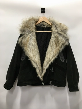 Green Coat Other Free People, Size S Bonded Zippers