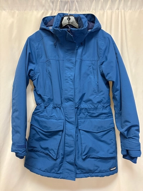 Coat Puffer & Quilted By Lands End In Blue, Size: S All Weather Piece