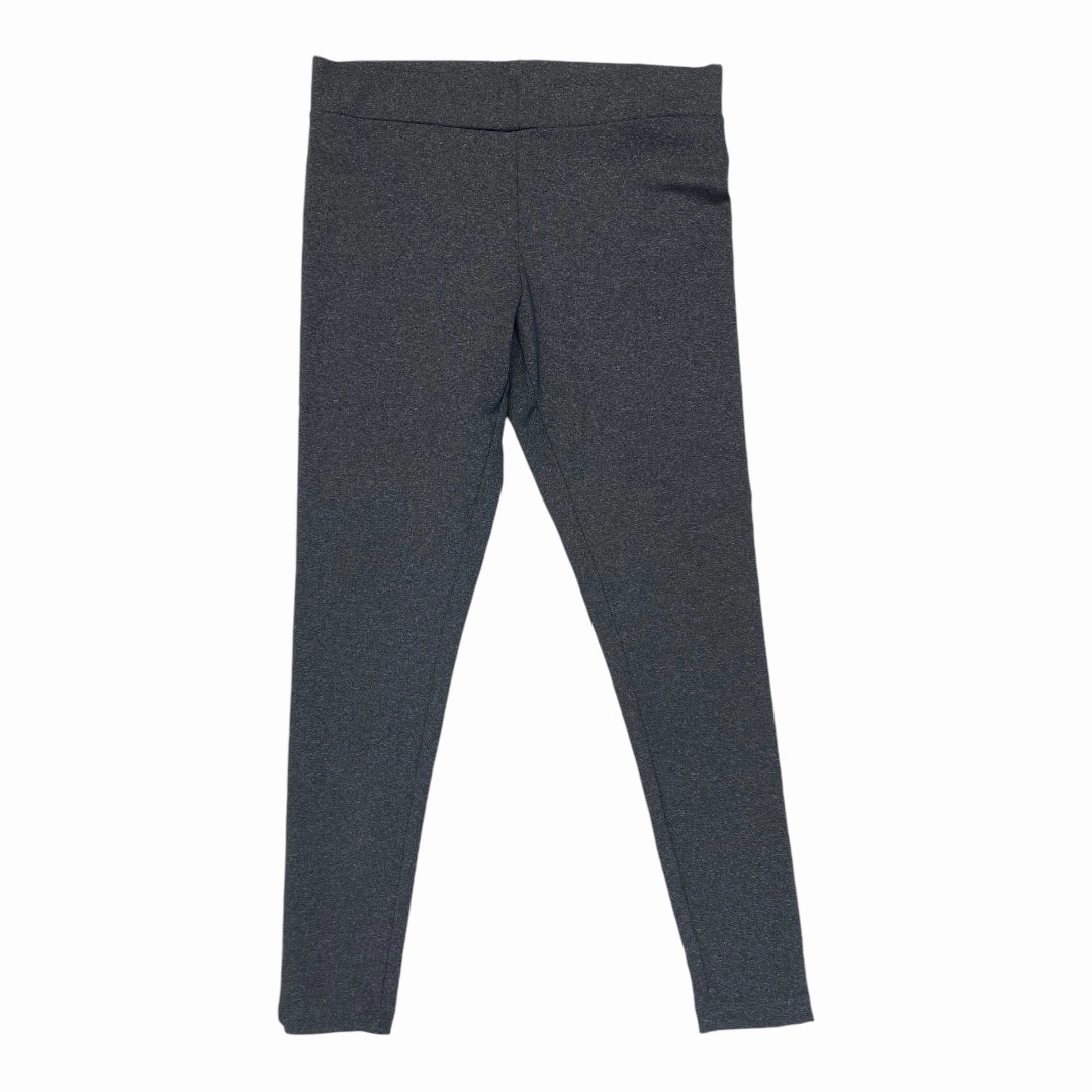 Perfect Activewear Pants Leggings By Matty M In Grey, Size: L