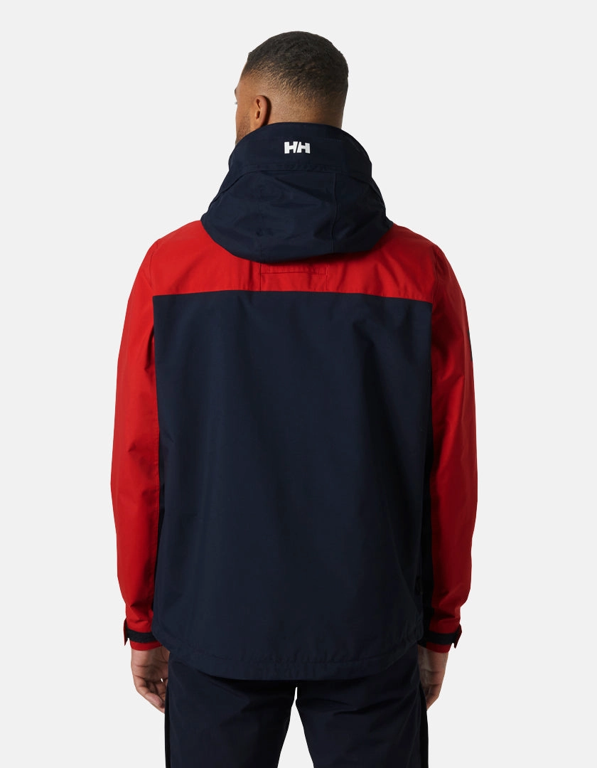 Wrinkle Free Exterior Ergonomic Shoulder Design QUAYSIDE JACKET, Red