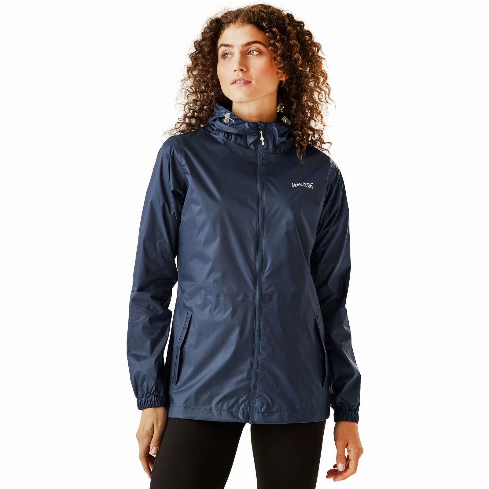 Regatta Womens Pack It III Waterproof Packable Jacket Wrinkle Free Exterior wrinkle free finish