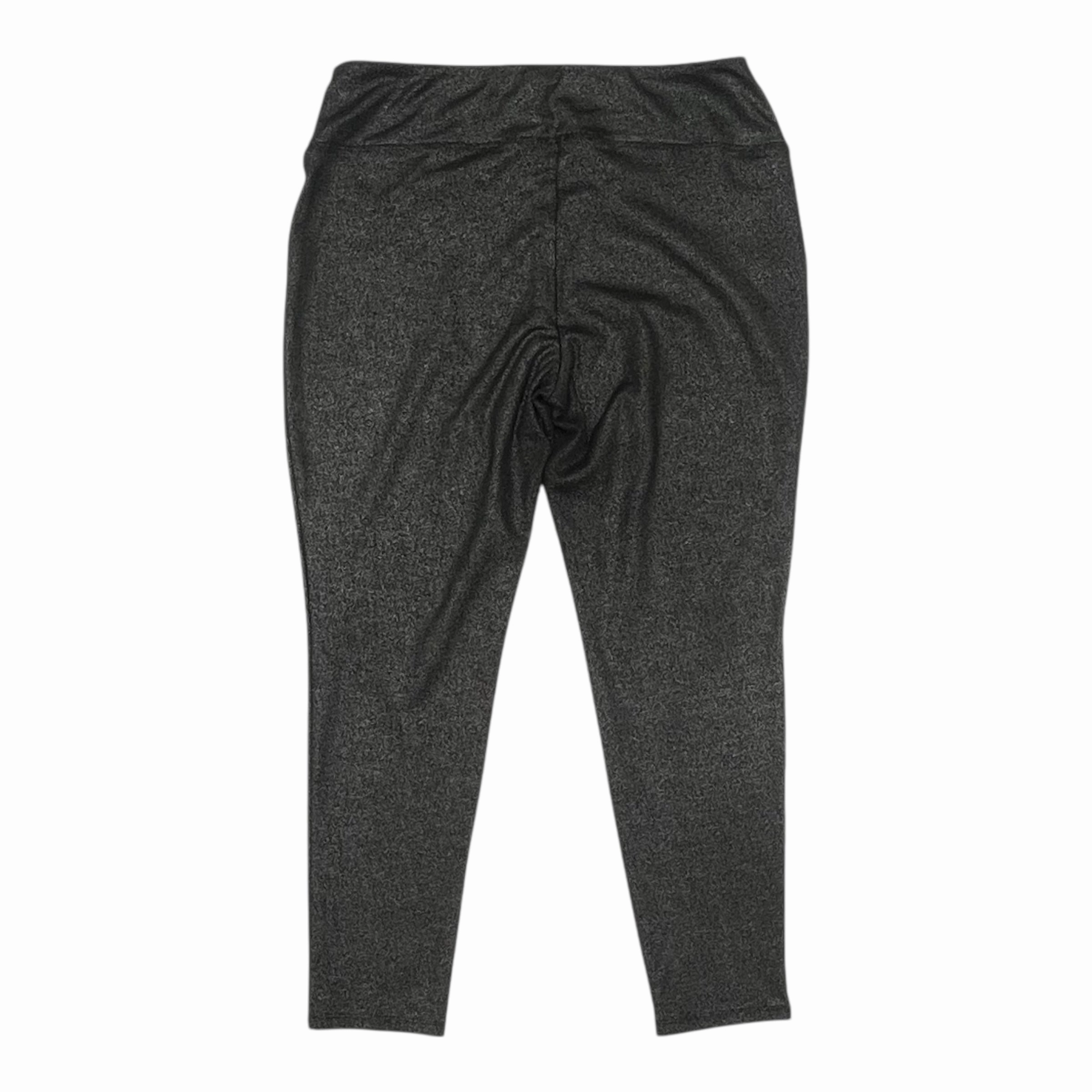 Pants Leggings By Apt 9 In Black & Silver, Size:Xl Unisex Style Daily Routine Fitness Design