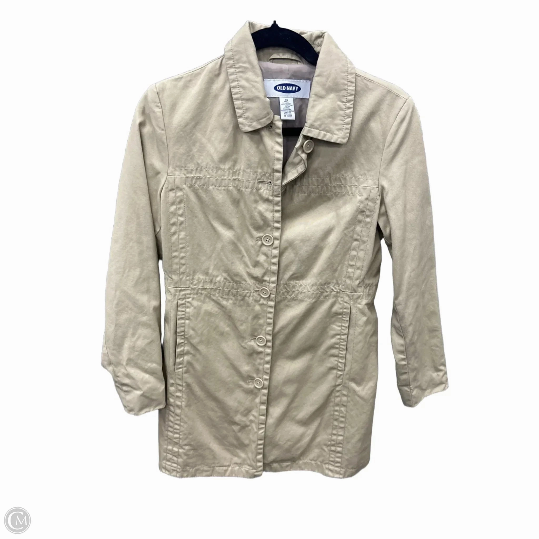 Comfort Fit Design Convertible Collar Design Coat Peacoat By Old Navy In Tan, Size: Xs