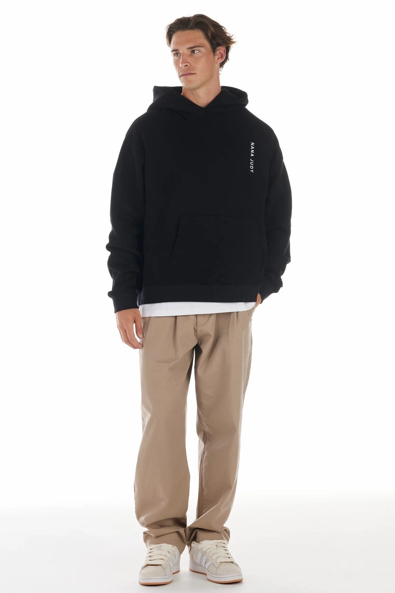 Airlie Hood Black Durable zipper pull Strong Zip