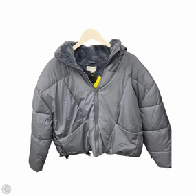 Coat Puffer & Quilted By Arizona In Blue, Size: Xl Tagless Neckline Design Mark Style