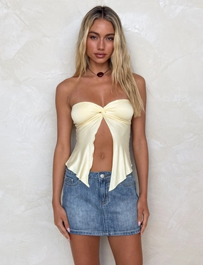 CHARMAINE TOP - LEMON Mix-And-Match