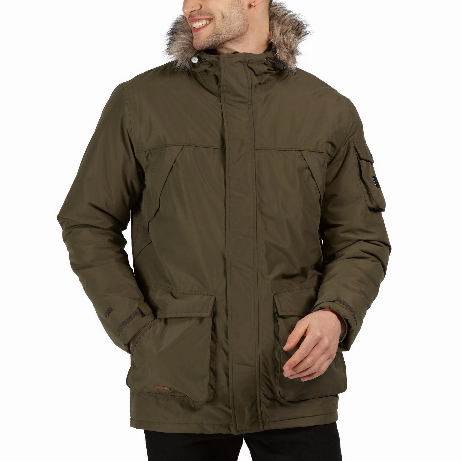 Affordable Fashion Abrasion Resistant Fabric Regatta Mens Salinger II Waterproof Parka Jacket