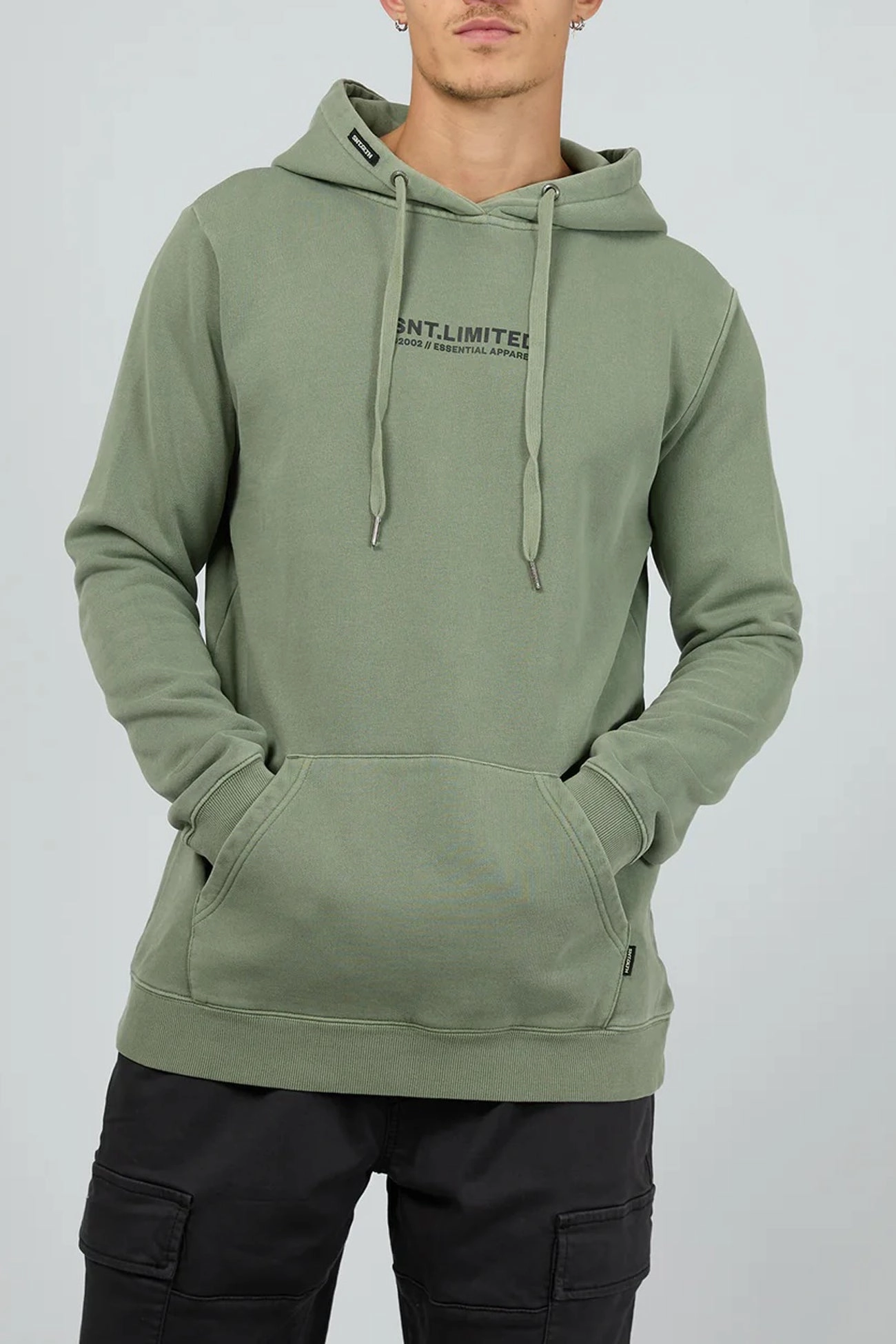 color block EasyClean Coating Trilogy Hoodie Acid Green
