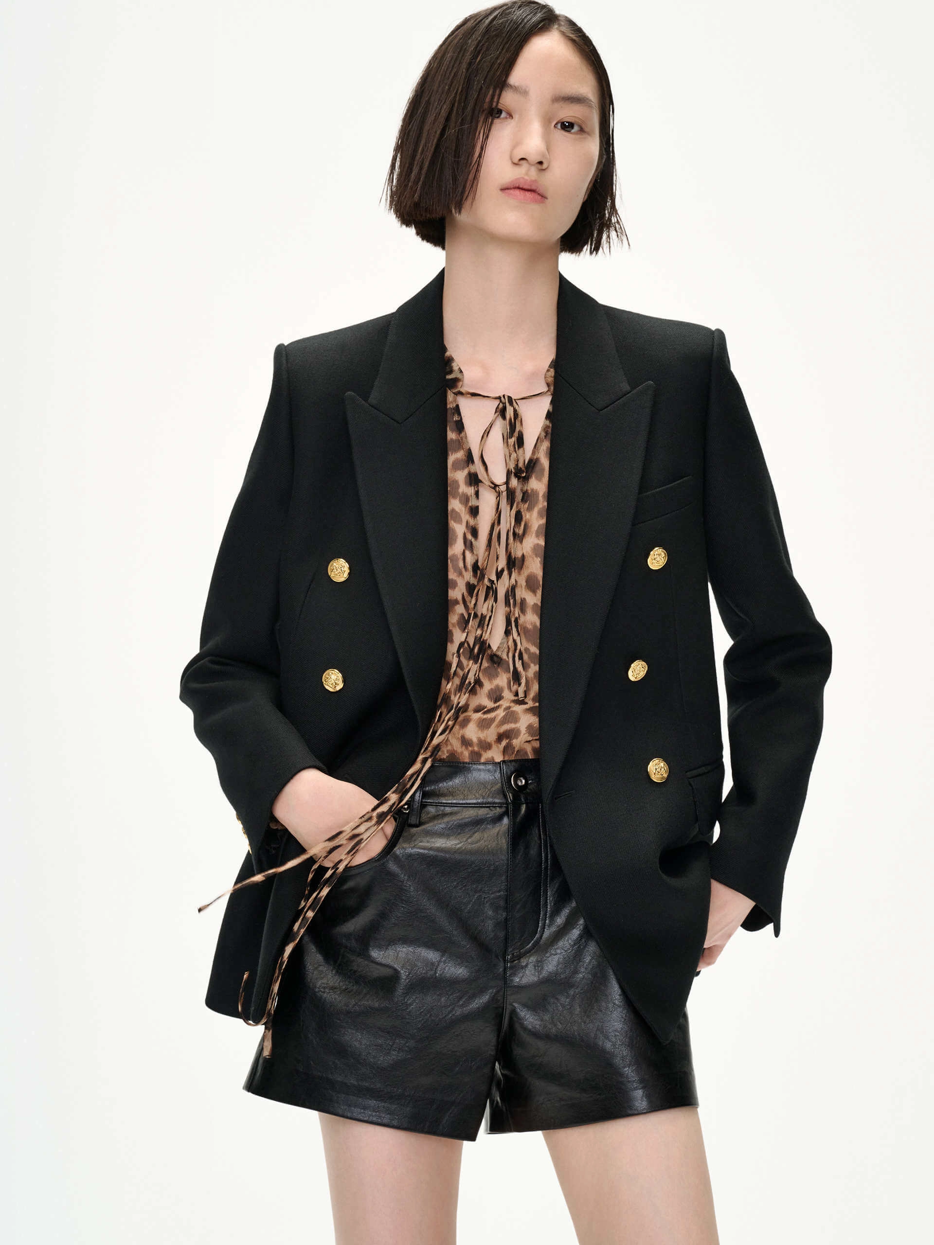 Wool Blend Tailored Blazer Day To Night Trendy Must Have