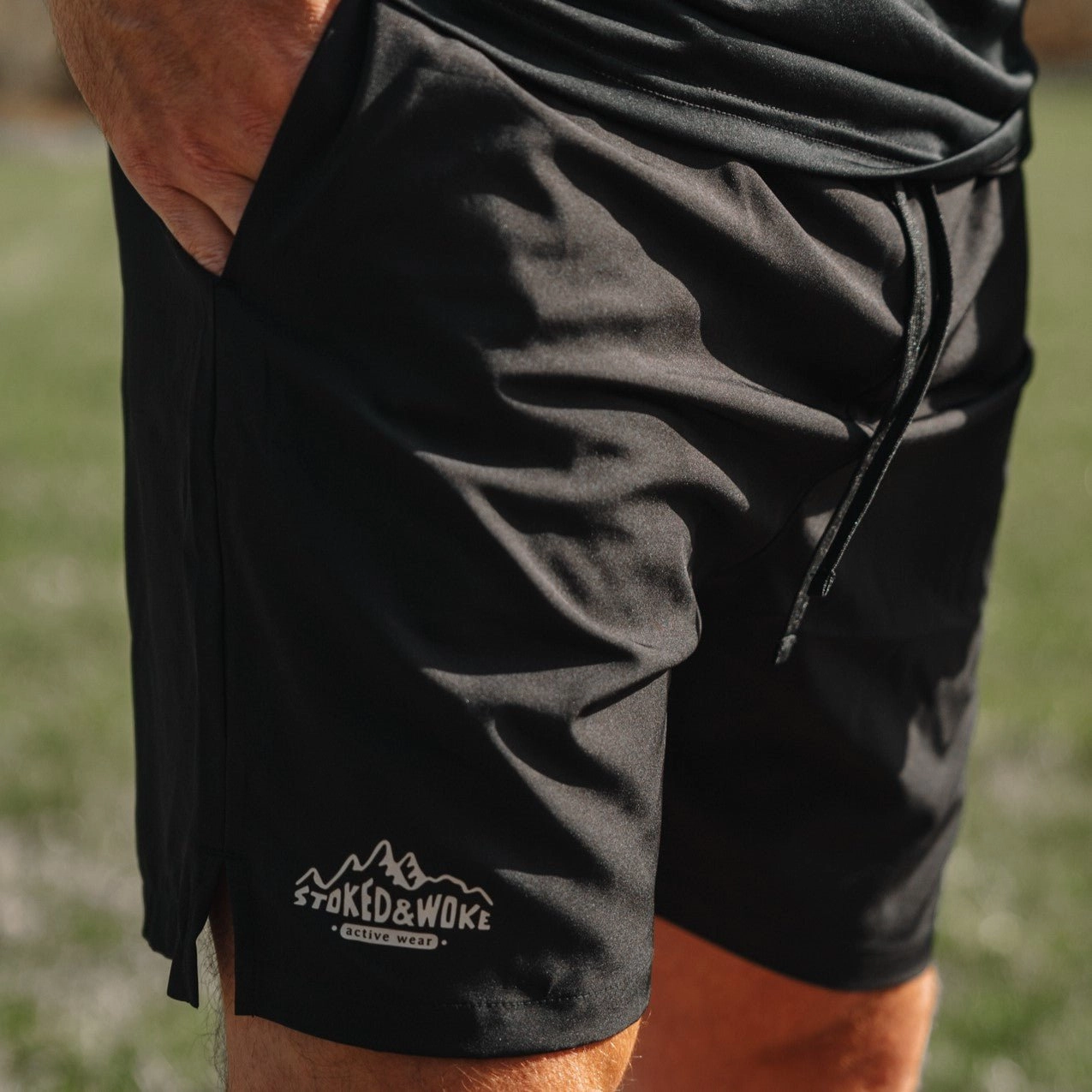 Recycled "Active" Shorts Tapered ankle Breathable Style