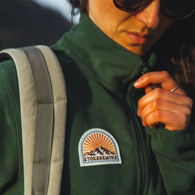 City Streets Recycled "Sunrise" Micro Fleece