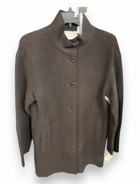QuickAccess Pockets EcoFriendlyInsulation Coat Peacoat By Talbots In Brown, Size: S