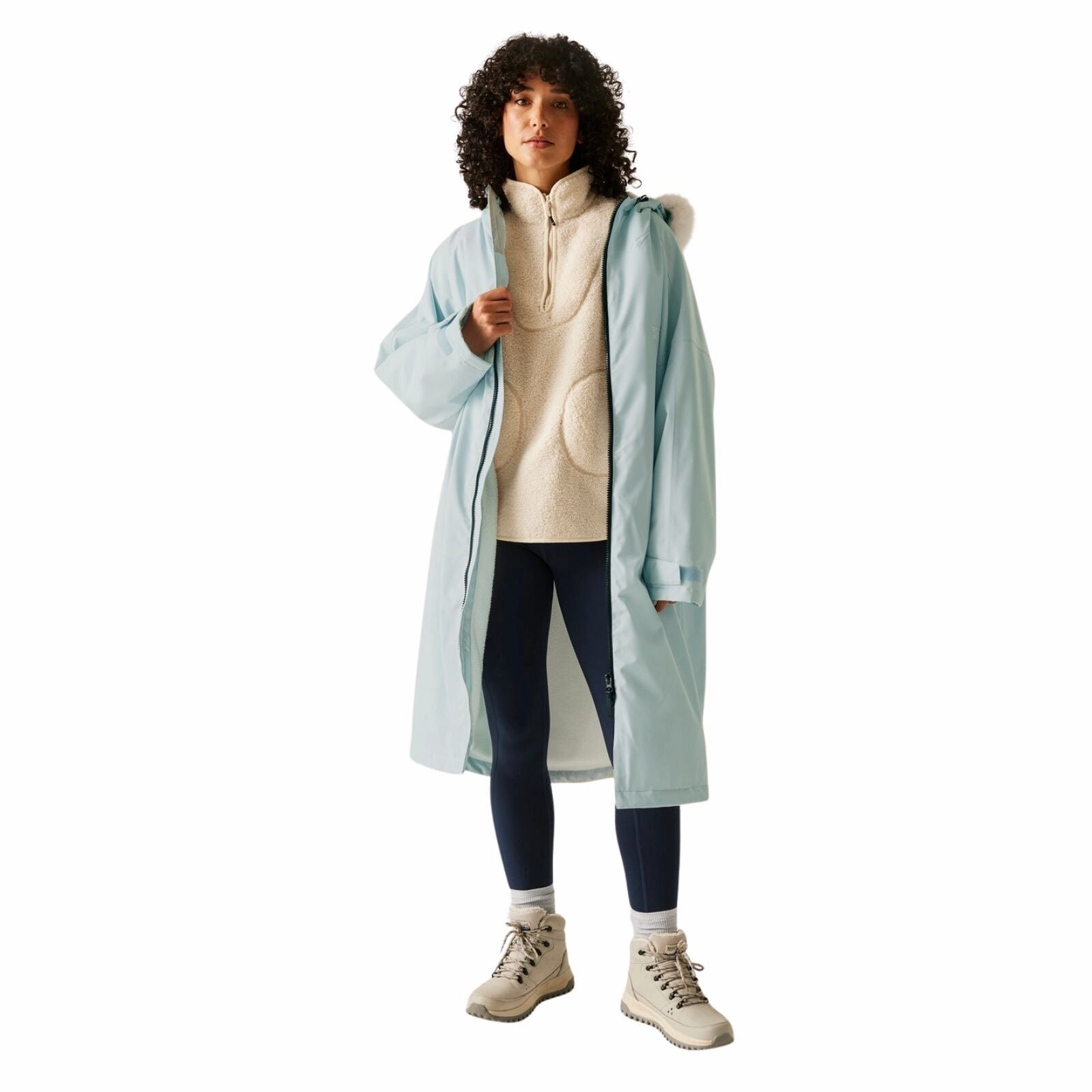 Regatta Adults Outdoor Waterproof Changing Robe Pro LowProfileStitching