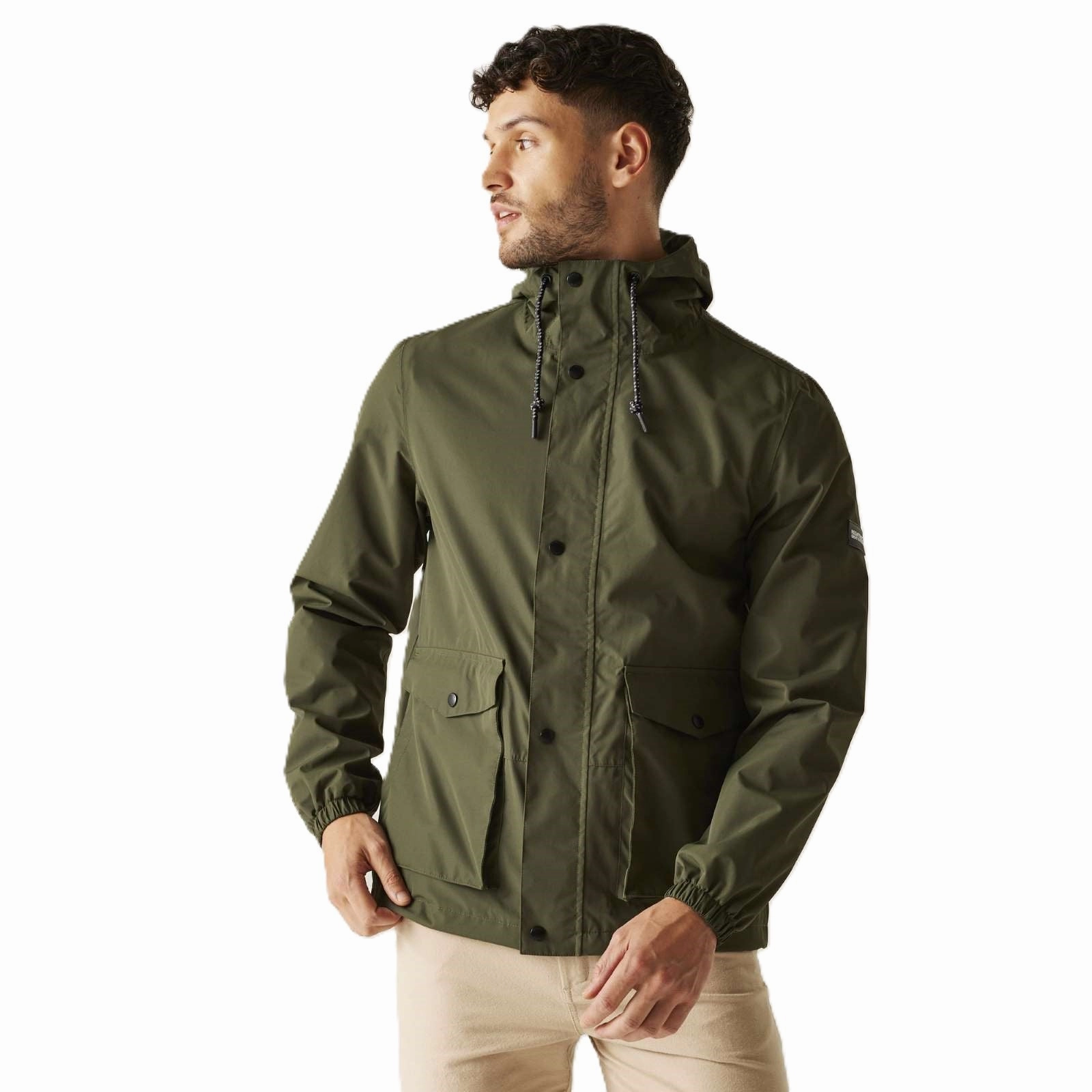 Flexible Shoulder Panels Moisture Managing Liner Regatta Mens Bayano II Waterproof Jacket