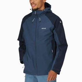 Casual Street Style Insulated Lining Regatta Mens Britedale Waterproof Walking Rain Jacket
