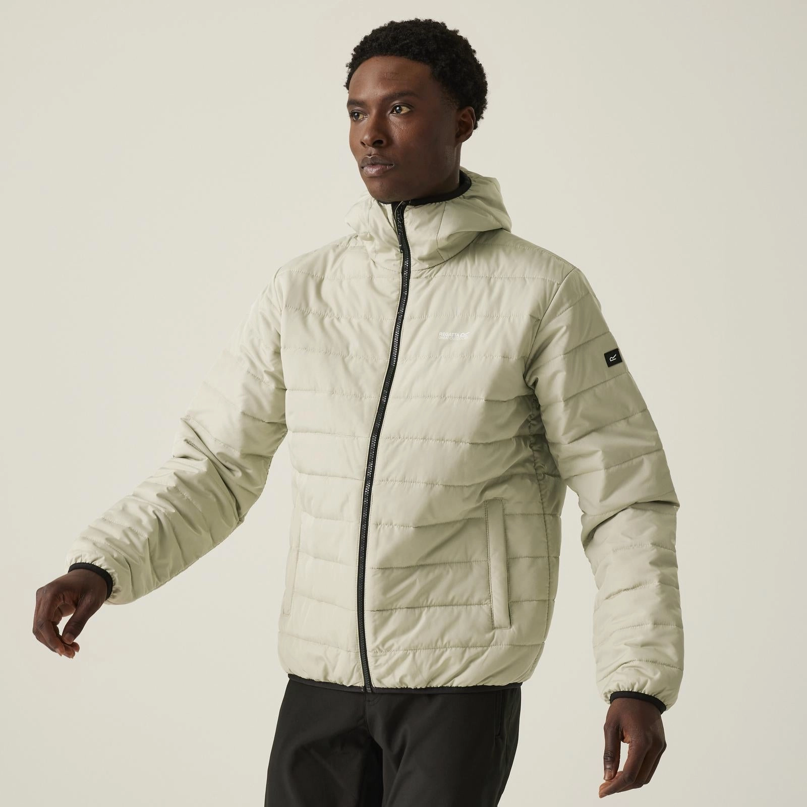 Regatta Mens Helfa Insulated Quilted Jacket Non Irritating Collar