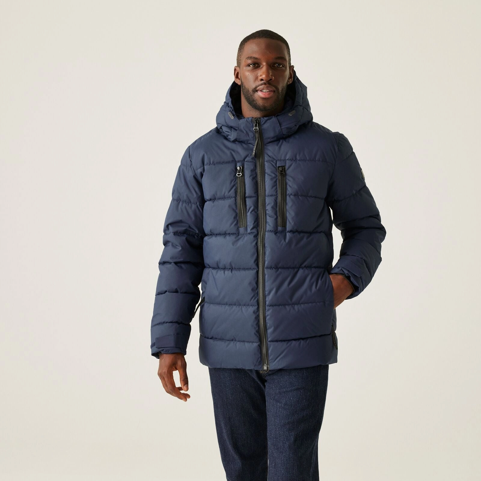 Regatta Mens Layska Heavy Weight Padded Jacket Primaloft Insulation