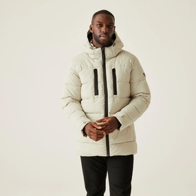 Regatta Mens Layska Heavy Weight Padded Jacket Flexible Fit UV Block
