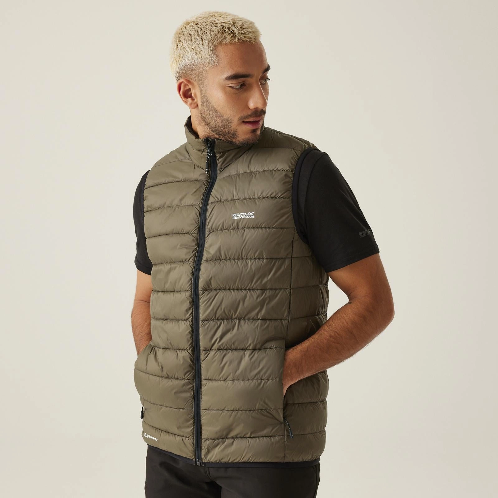 Regatta Mens Marizion Baffled Water Repellent Gilet Spring Layer