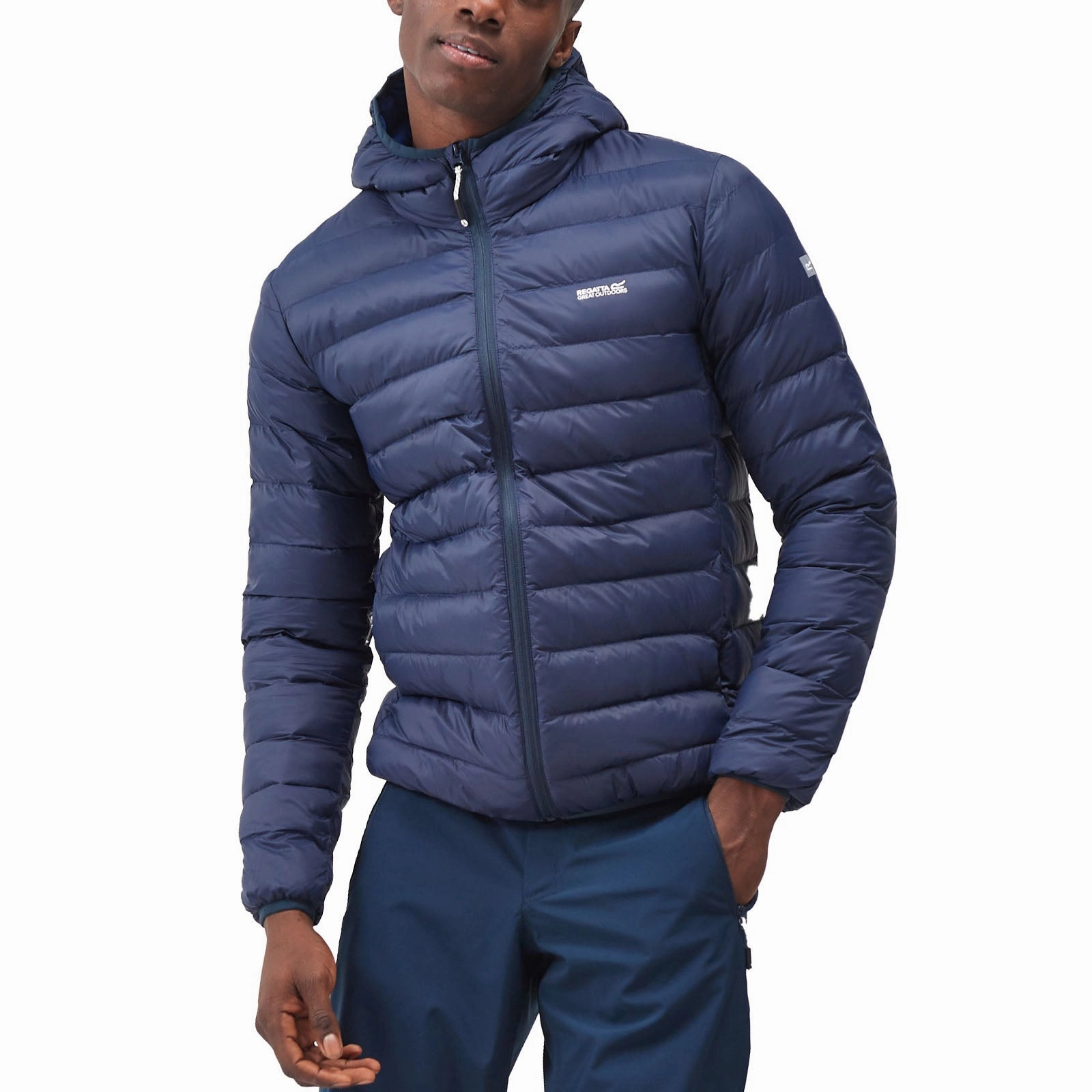 Calm Day Fit Regatta Mens Marizion Baffled Water-Repellent Jacket Coat
