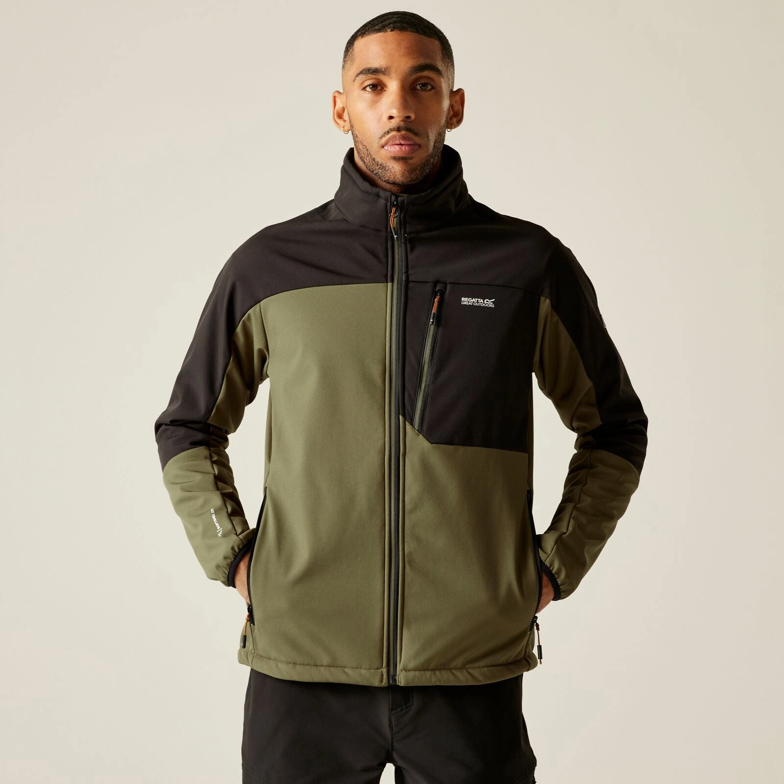 Regatta Mens Moutdale Waterproof Softshell Jacket Sustainable Packaging