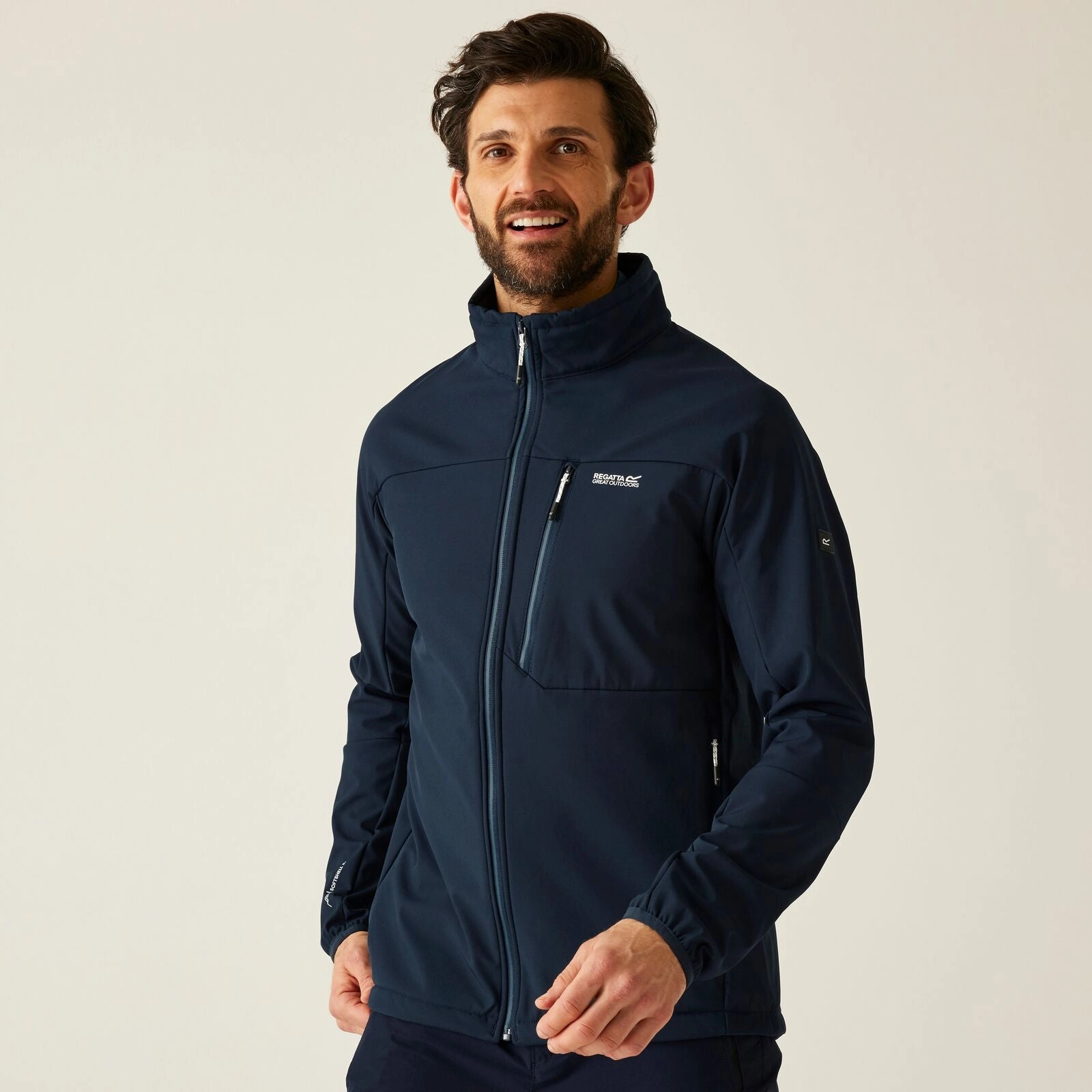 Regatta Mens Moutdale Waterproof Softshell Jacket Anti Static Treatment Water Based Coating