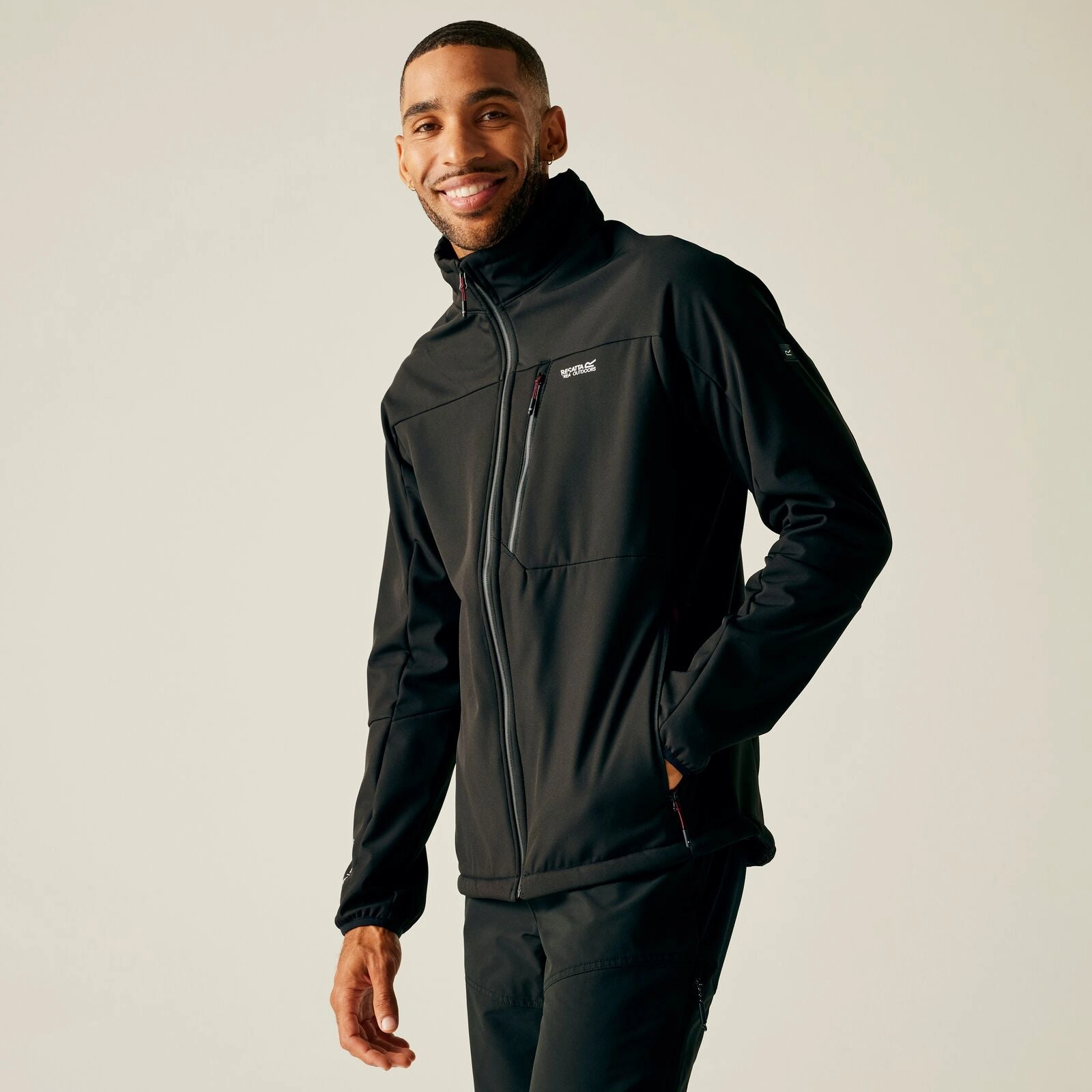 Regatta Mens Moutdale Waterproof Softshell Jacket Tear Resistant Fabric SoftInnerLayer