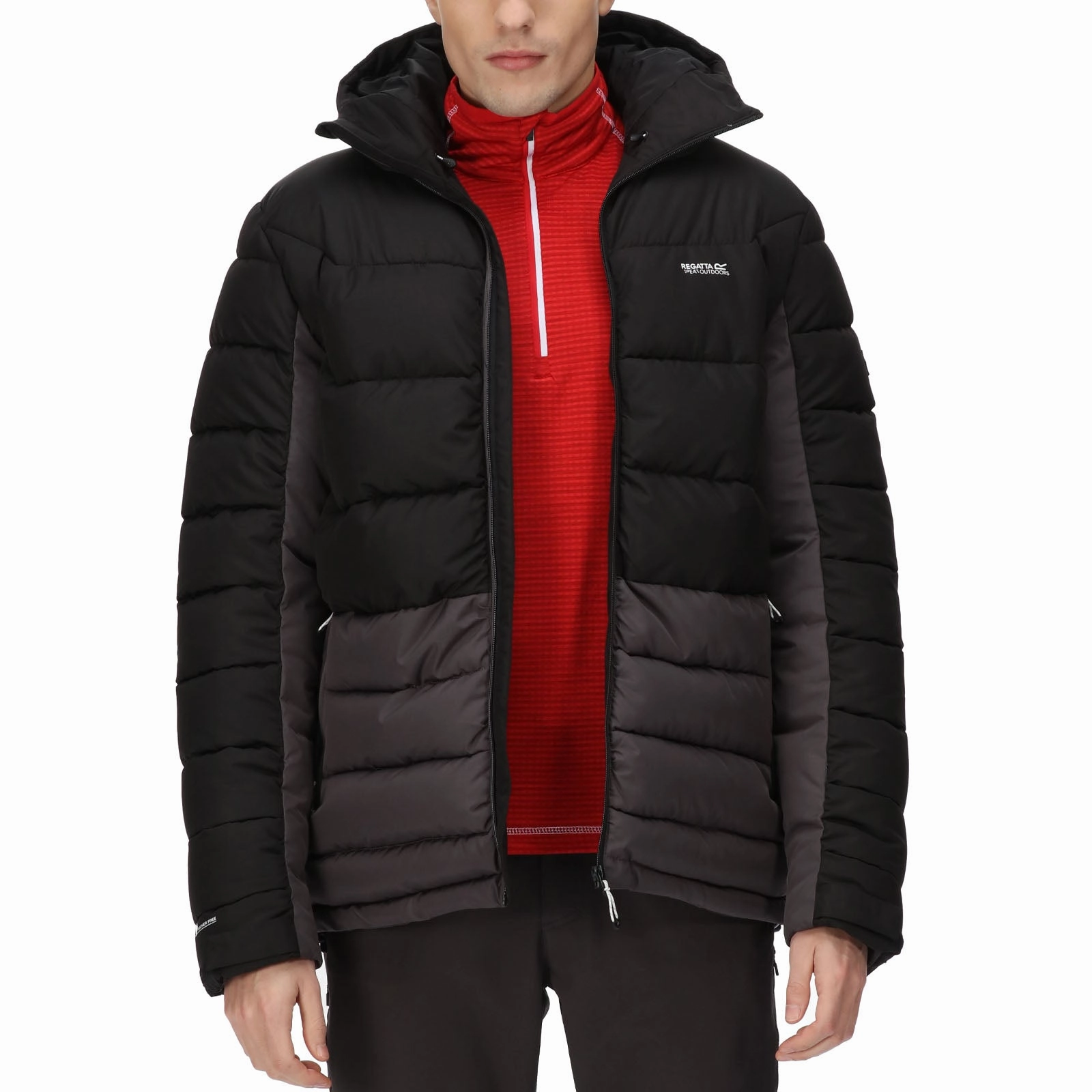 Regatta Mens Nevado VI Insulated Puffer Jacket Smooth Zipper Glides