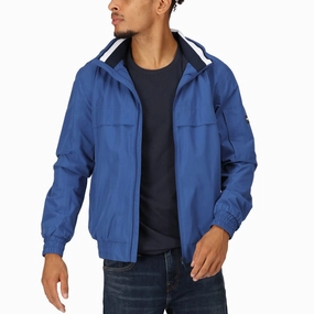 Regatta Mens Shorebay Waterproof Jacket - Royal Blue Nylon Shell Construction Classic Fit Cut