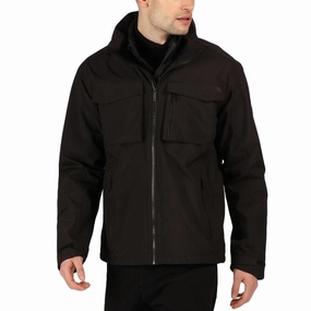 Eco Friendly Coating Regatta Mens Shrigley 3 In 1 Waterproof Jacket - Black