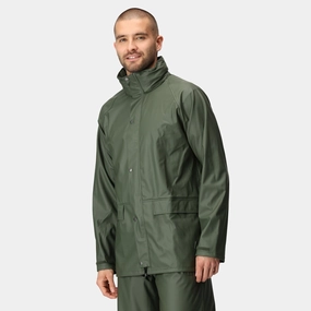 Regatta Mens Stormflex II Windproof Waterproof Jacket MagneticClosureSystem DoubleLayeredHem