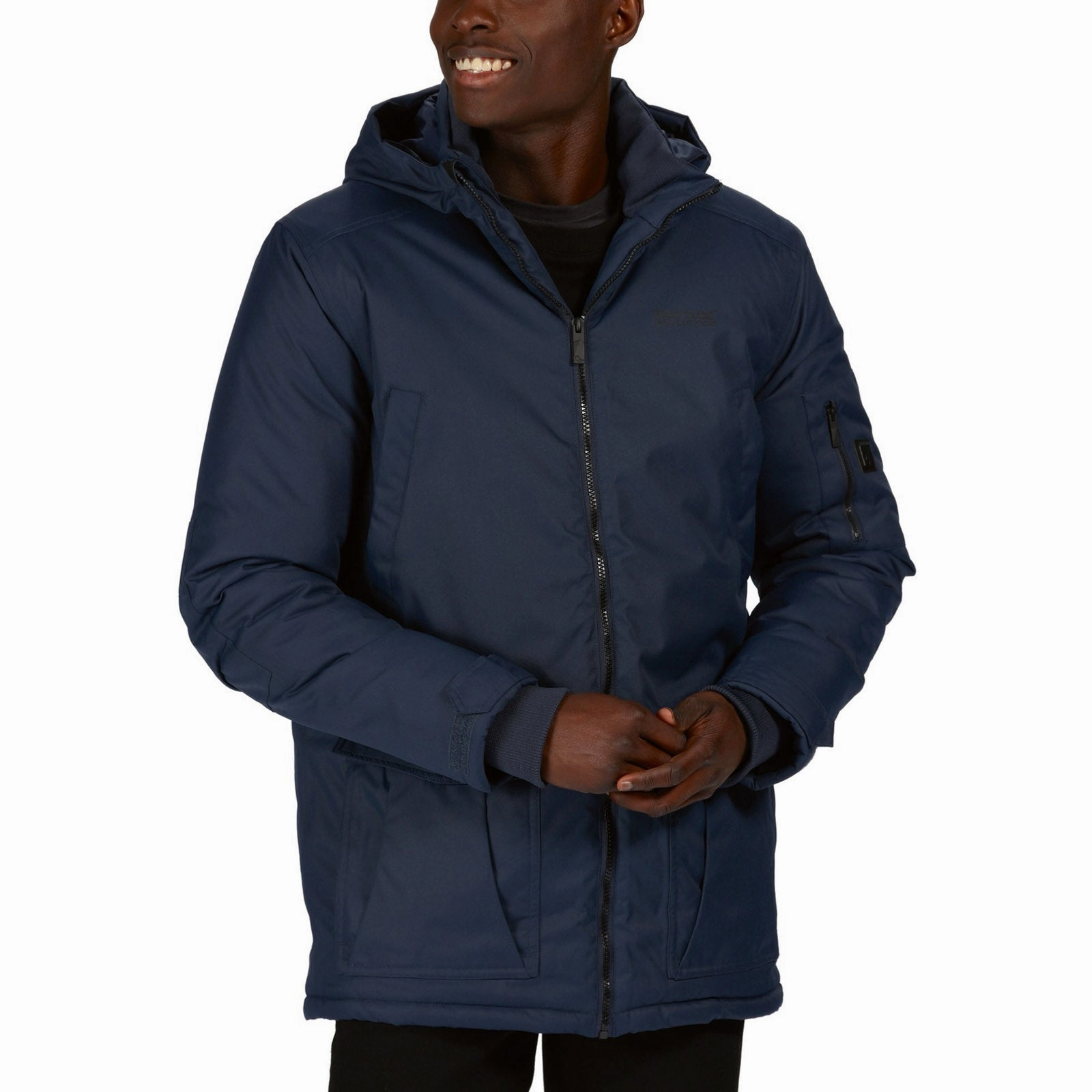 Modern Minimal Regatta Mens Stypher Waterproof Walking Jacket - Nightfall