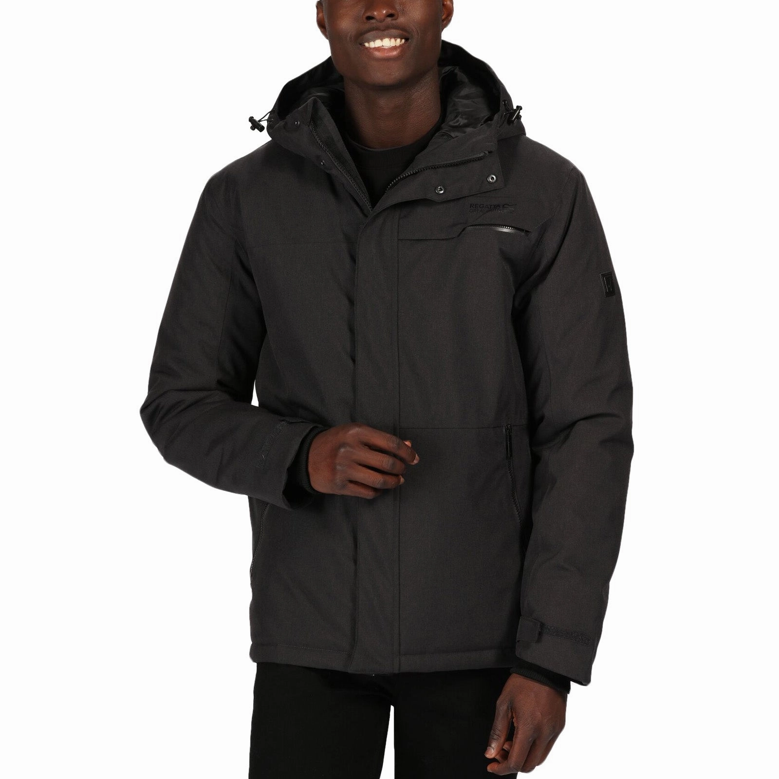 Regatta Mens Volter Shield II Waterproof Heated Jacket Double Layered Collar