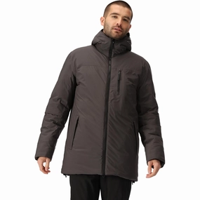 Regatta Mens Yewbank II Hooded Waterproof Park Jacket - Crocodile Layered Protection