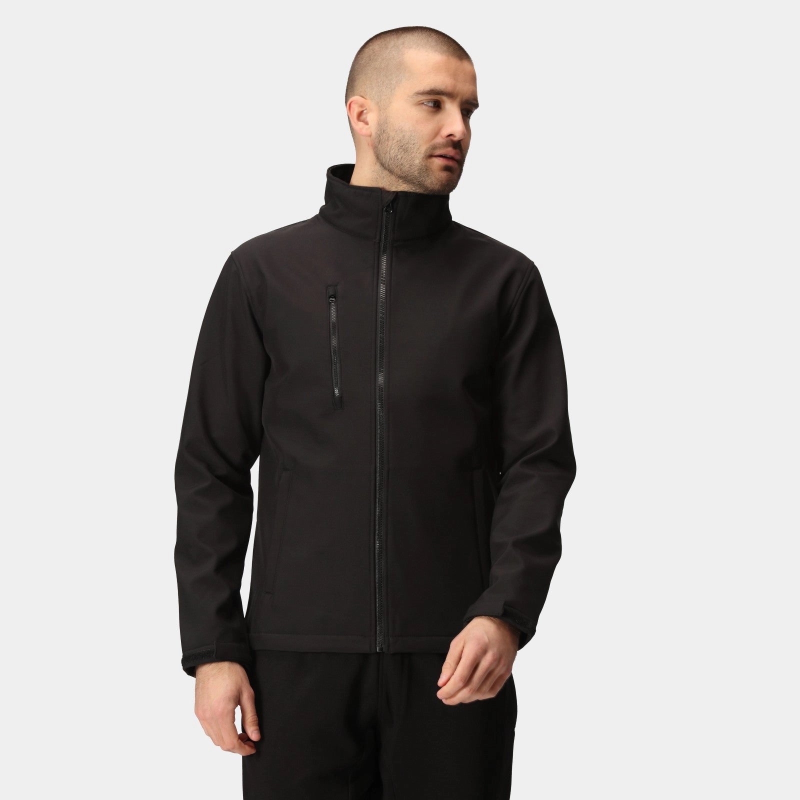 Regatta Professional Mens Ablaze 3 Layer Printable Softshell Jacket Zip Pockets