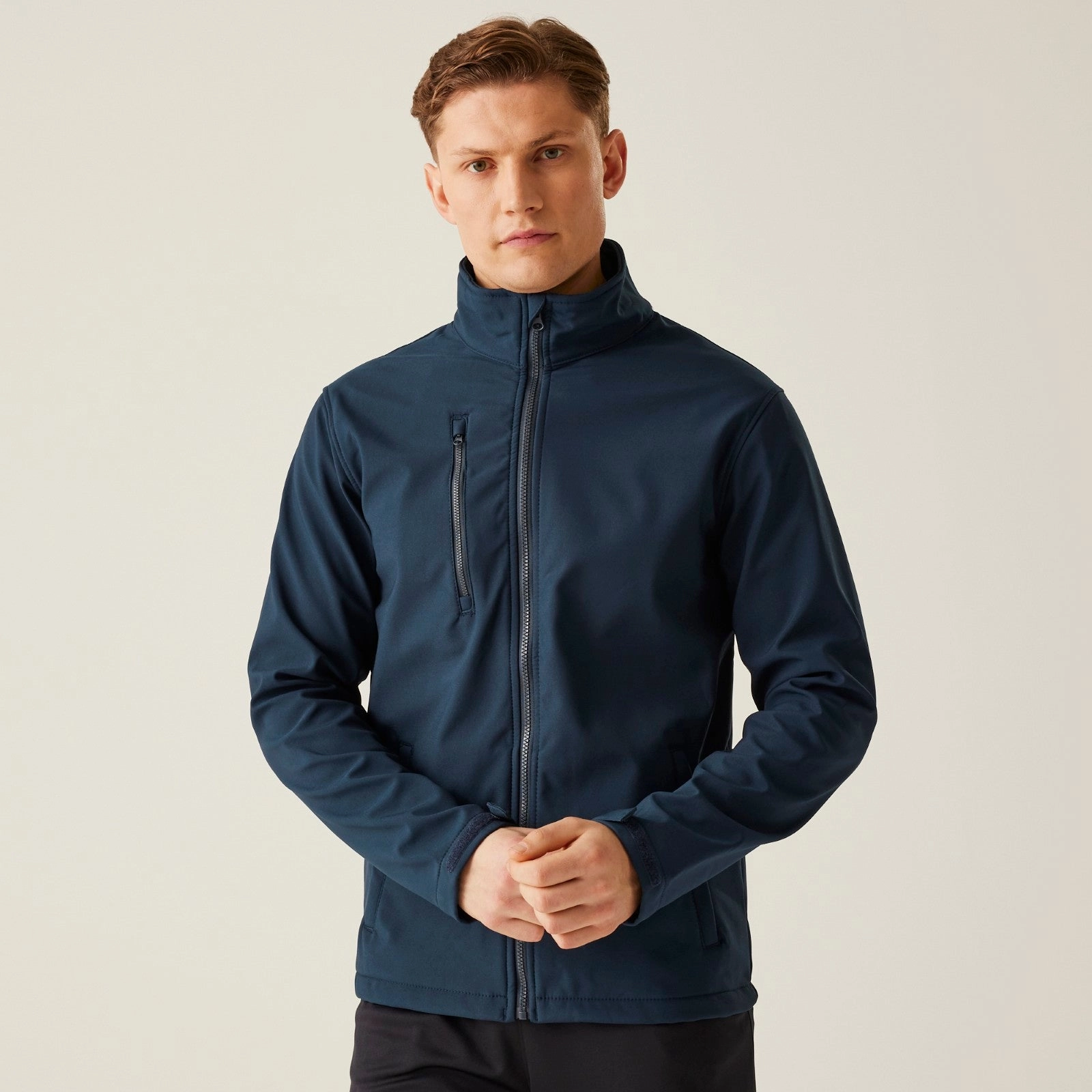 Stretchable Cuffs Regatta Professional Mens Ablaze 3 Layer Printable Softshell Jacket