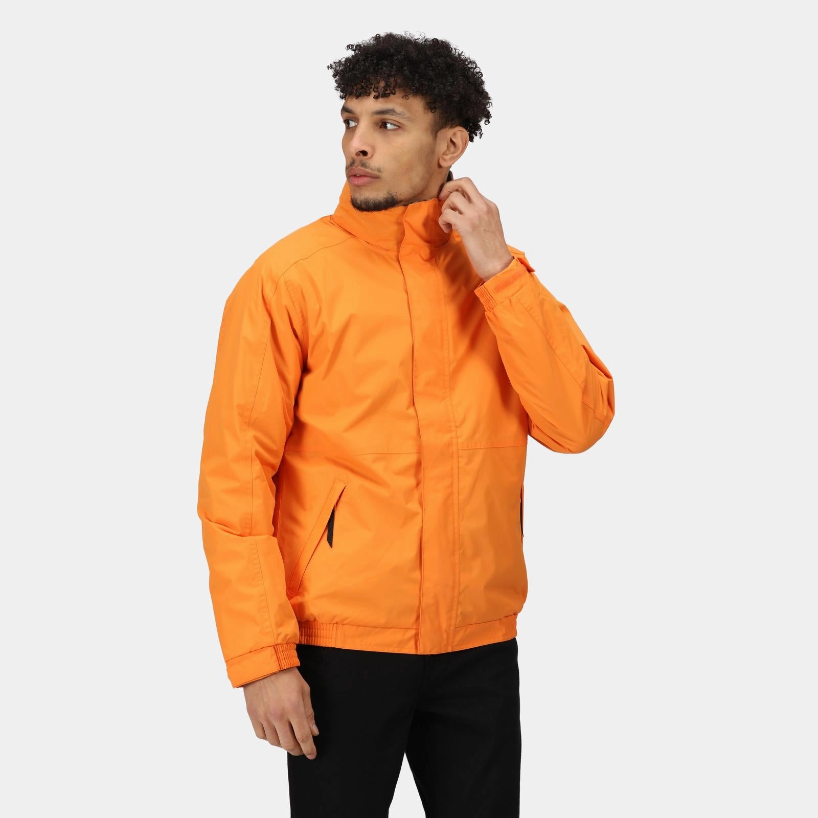 Regatta Professional Mens Dover Fleece Lined Bomber Jacket Ergonomic Shoulder Design