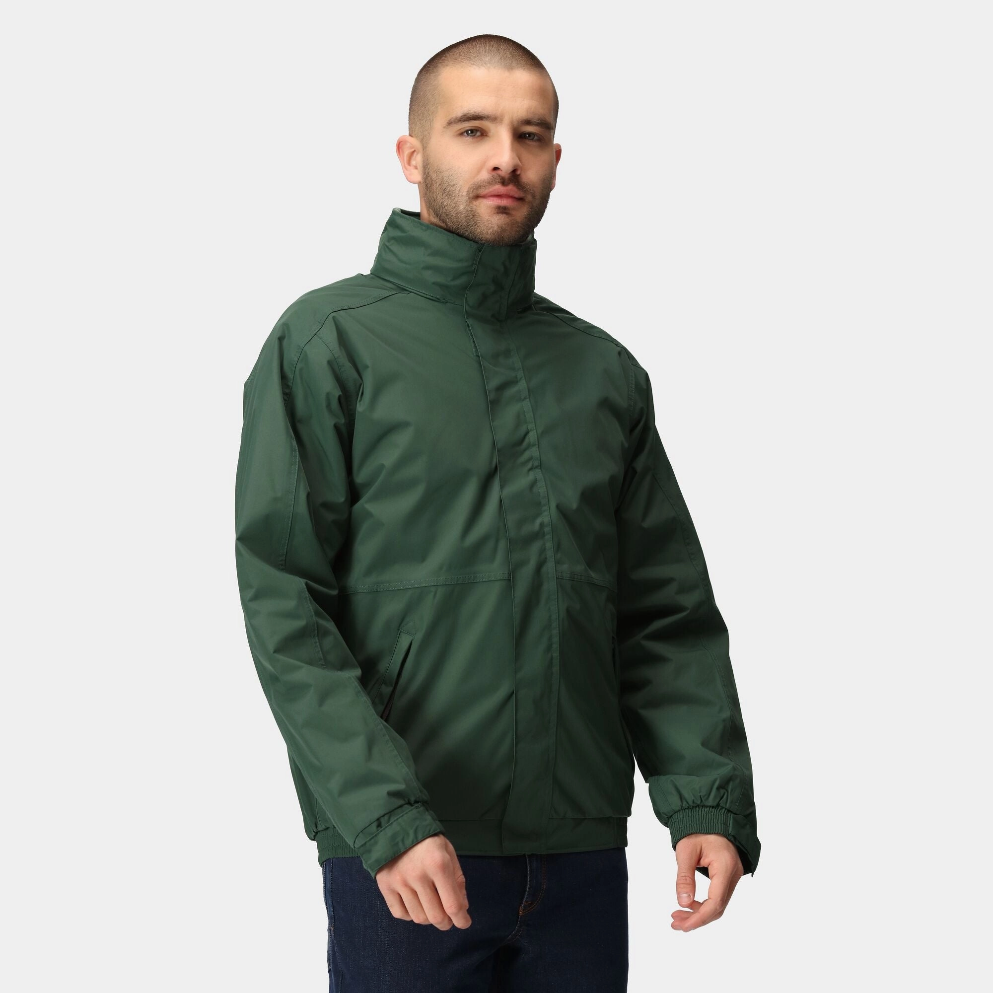 Functional Pockets Style QuickDryFinish Regatta Professional Mens Dover Fleece Lined Bomber Jacket