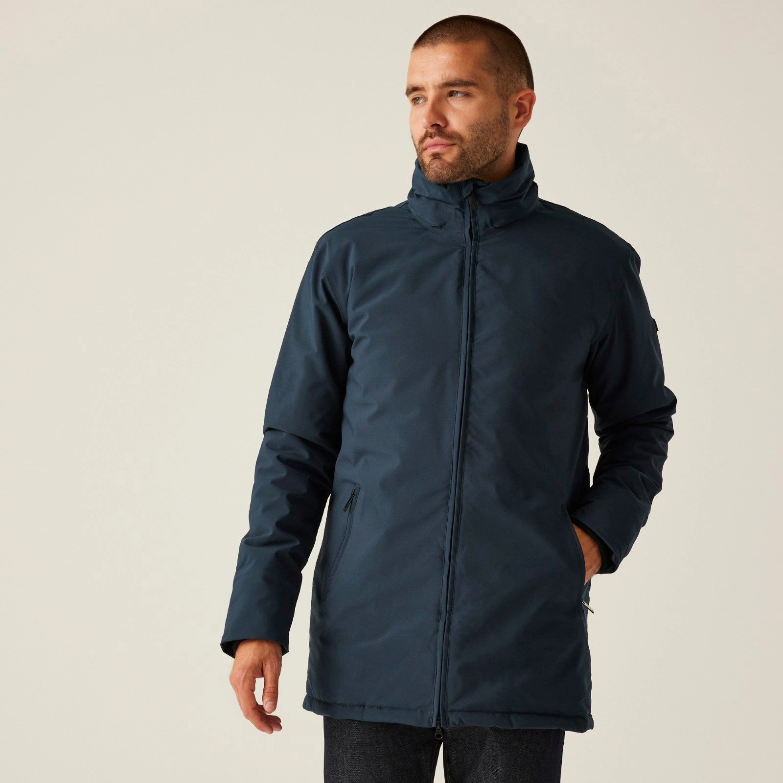 Regatta Professional Mens Hampton Executive Waterproof Jacket Thermal Lining