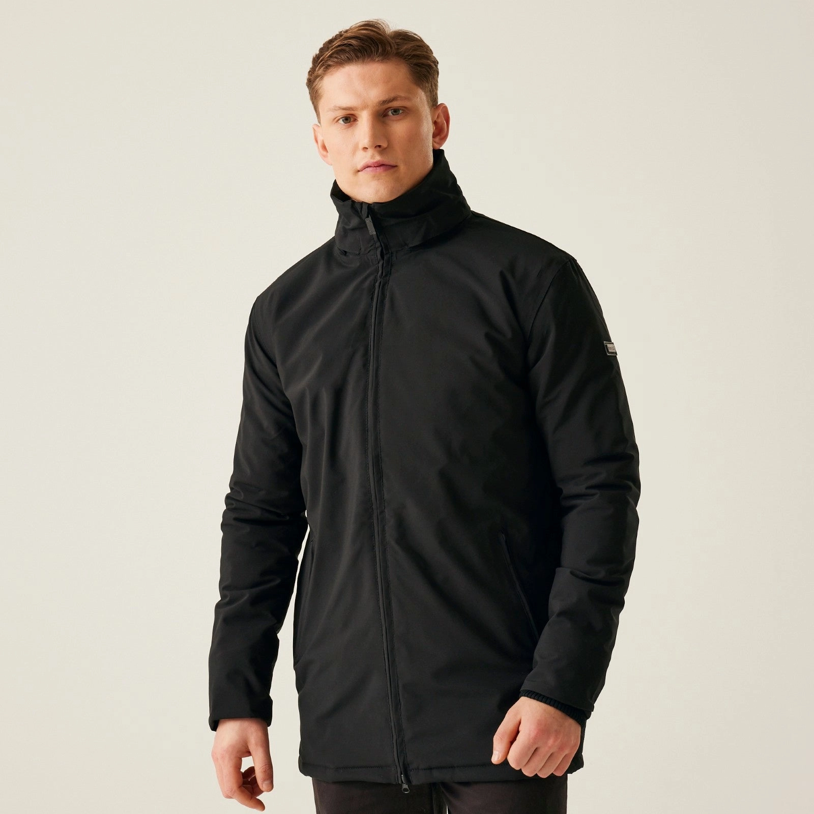 Layered Neckline Regatta Professional Mens Hampton Executive Waterproof Jacket