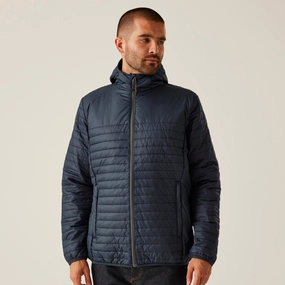 Regatta Professional Mens Honestly Made Thermal Padded Jacket Chill Day Layer Rubberized Zippers