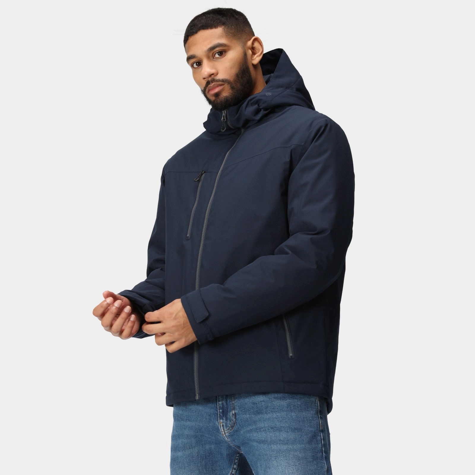 Non Restrictive Fit Regatta Professional Mens Navigate Insulated Waterproof Jacket